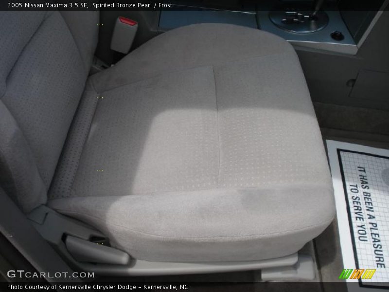 Spirited Bronze Pearl / Frost 2005 Nissan Maxima 3.5 SE