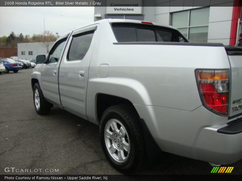 Billet Silver Metallic / Gray 2008 Honda Ridgeline RTL