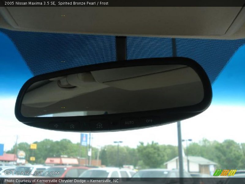 Spirited Bronze Pearl / Frost 2005 Nissan Maxima 3.5 SE
