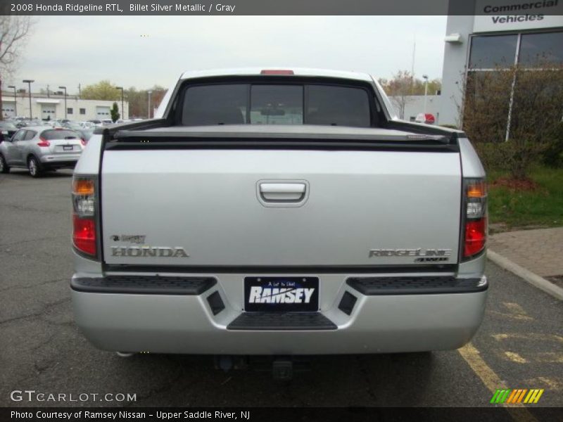 Billet Silver Metallic / Gray 2008 Honda Ridgeline RTL