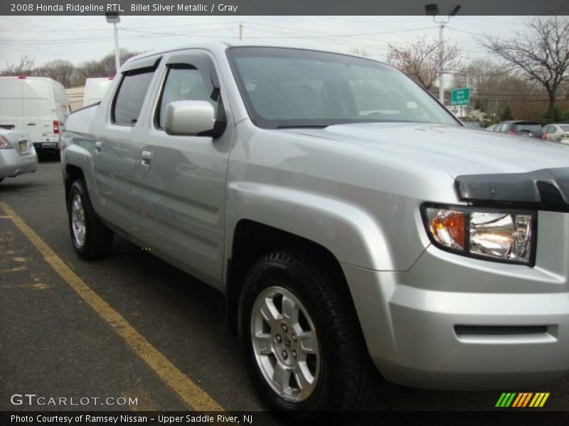 Billet Silver Metallic / Gray 2008 Honda Ridgeline RTL