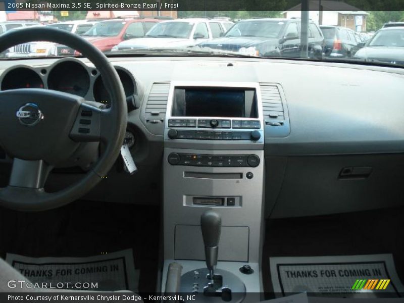 Spirited Bronze Pearl / Frost 2005 Nissan Maxima 3.5 SE