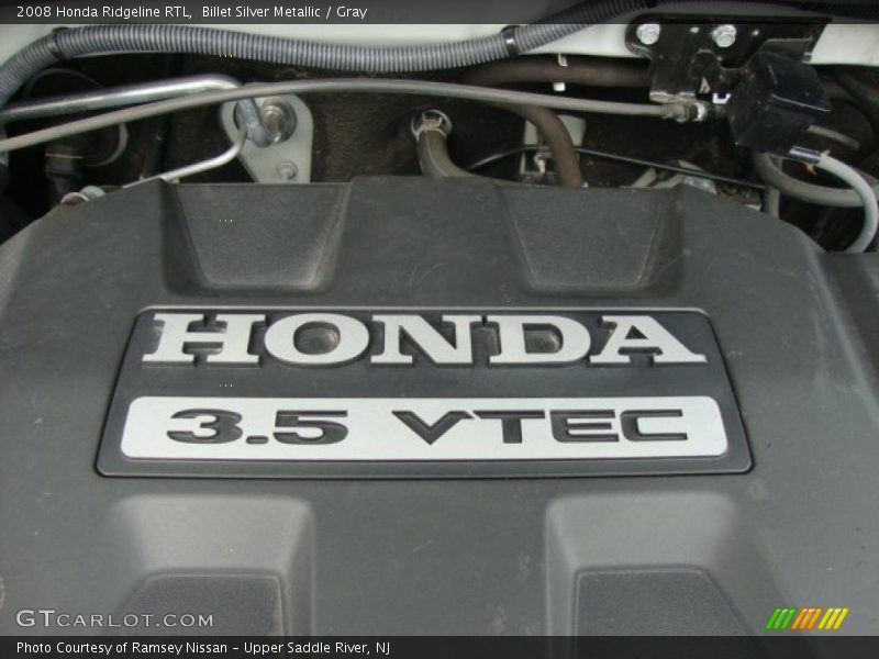 Billet Silver Metallic / Gray 2008 Honda Ridgeline RTL
