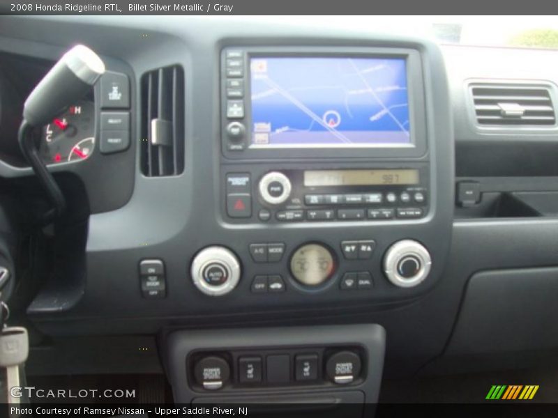Billet Silver Metallic / Gray 2008 Honda Ridgeline RTL