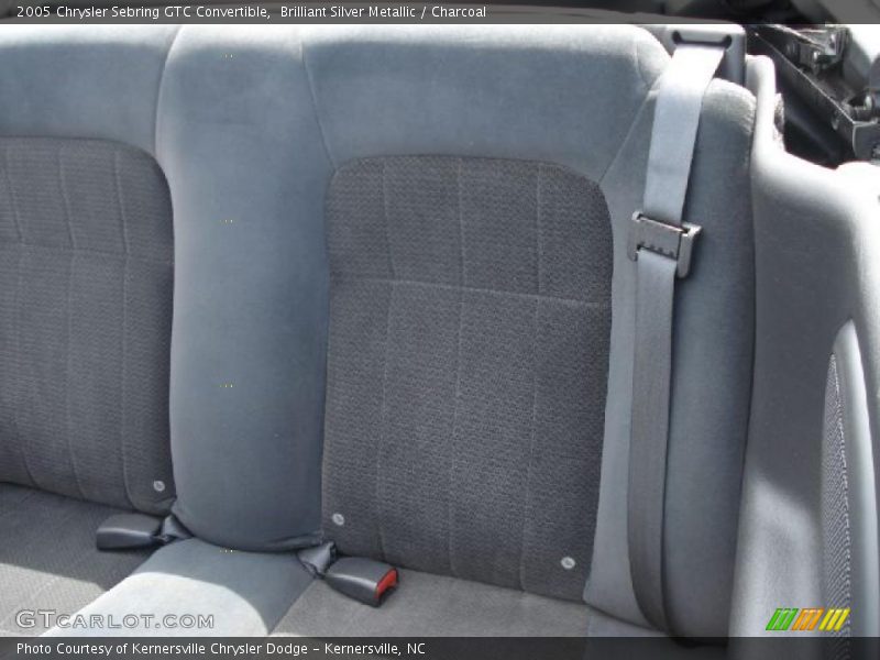 Brilliant Silver Metallic / Charcoal 2005 Chrysler Sebring GTC Convertible