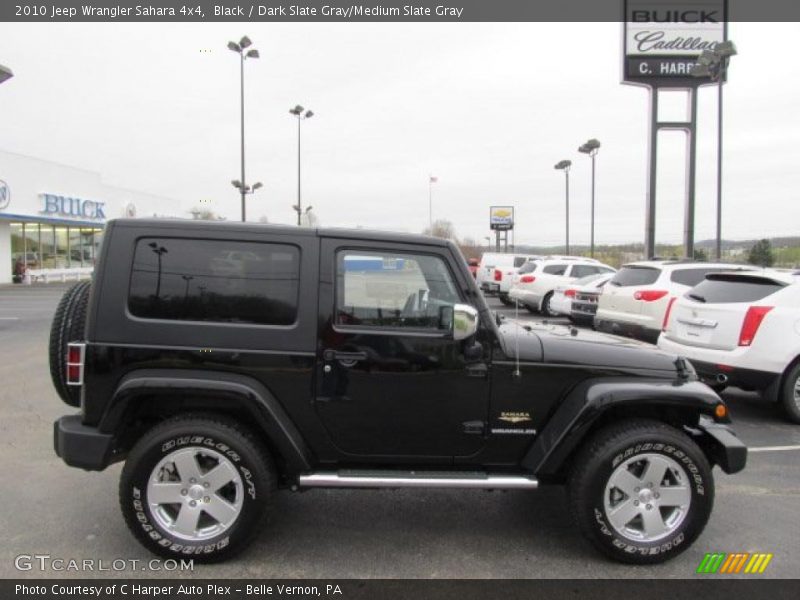 Black / Dark Slate Gray/Medium Slate Gray 2010 Jeep Wrangler Sahara 4x4