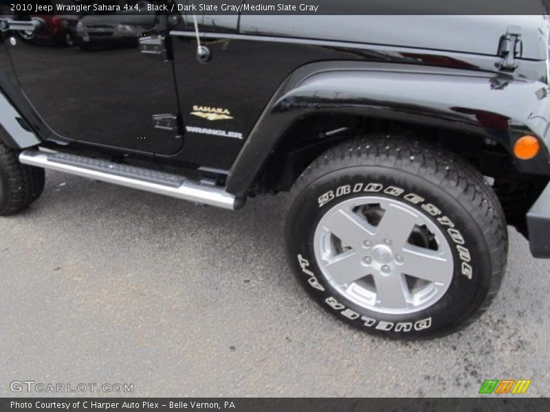 Black / Dark Slate Gray/Medium Slate Gray 2010 Jeep Wrangler Sahara 4x4