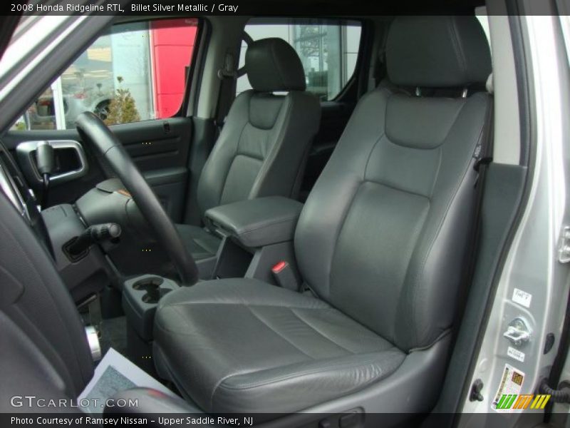 Billet Silver Metallic / Gray 2008 Honda Ridgeline RTL