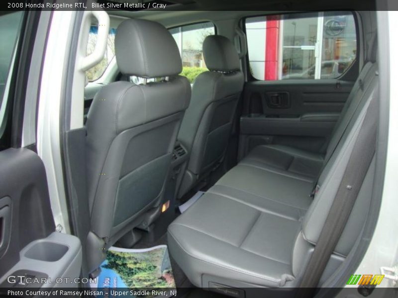 Billet Silver Metallic / Gray 2008 Honda Ridgeline RTL
