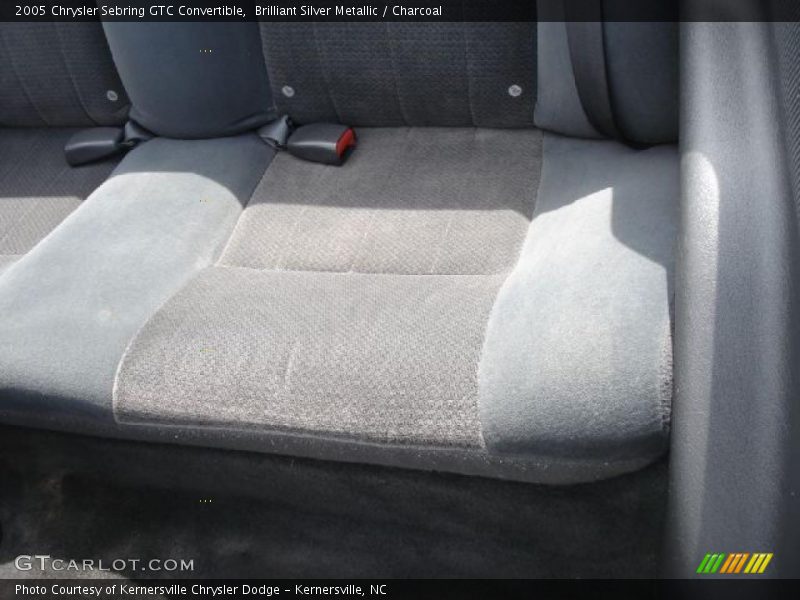Brilliant Silver Metallic / Charcoal 2005 Chrysler Sebring GTC Convertible
