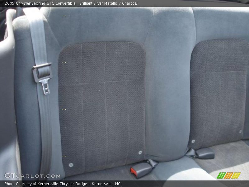 Brilliant Silver Metallic / Charcoal 2005 Chrysler Sebring GTC Convertible