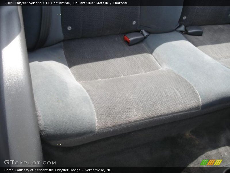 Brilliant Silver Metallic / Charcoal 2005 Chrysler Sebring GTC Convertible