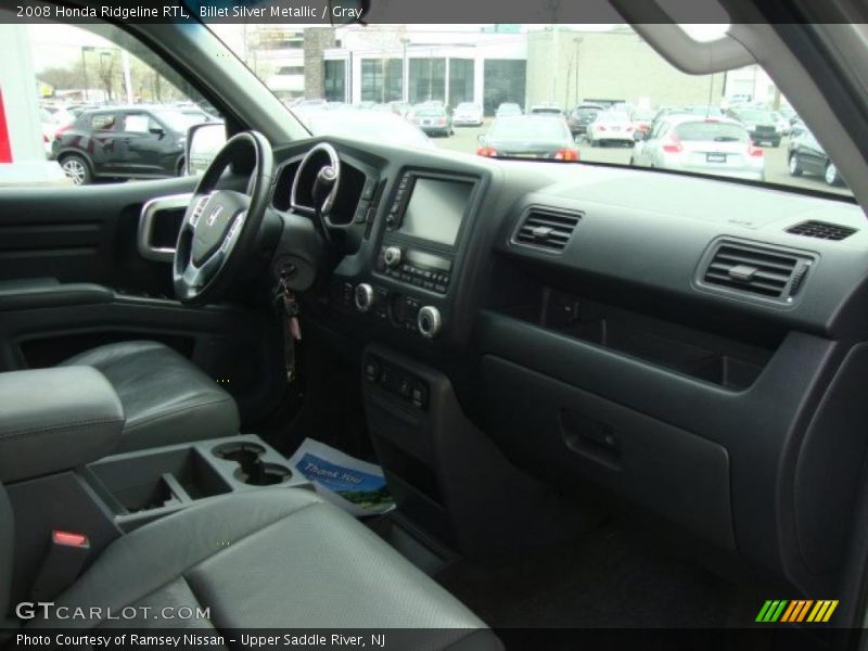 Billet Silver Metallic / Gray 2008 Honda Ridgeline RTL