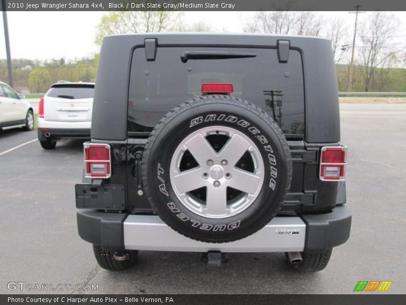 Black / Dark Slate Gray/Medium Slate Gray 2010 Jeep Wrangler Sahara 4x4
