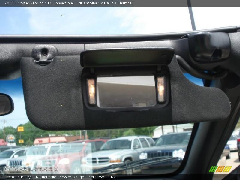 Brilliant Silver Metallic / Charcoal 2005 Chrysler Sebring GTC Convertible