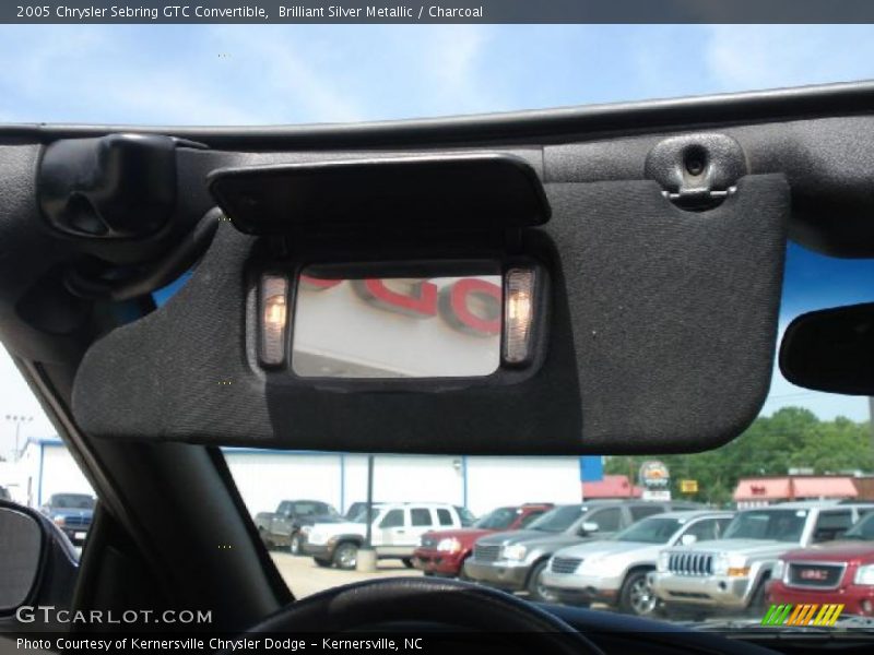 Brilliant Silver Metallic / Charcoal 2005 Chrysler Sebring GTC Convertible