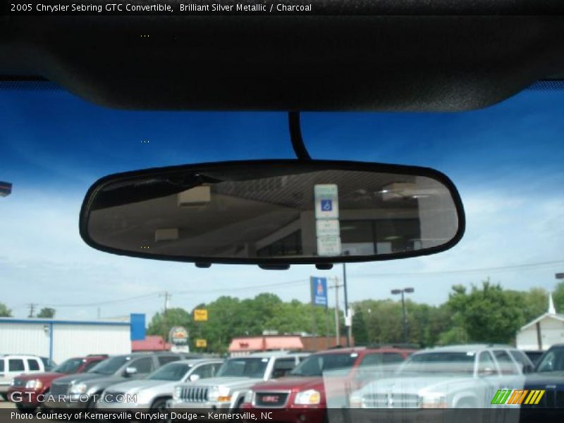 Brilliant Silver Metallic / Charcoal 2005 Chrysler Sebring GTC Convertible
