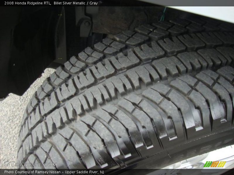 Billet Silver Metallic / Gray 2008 Honda Ridgeline RTL