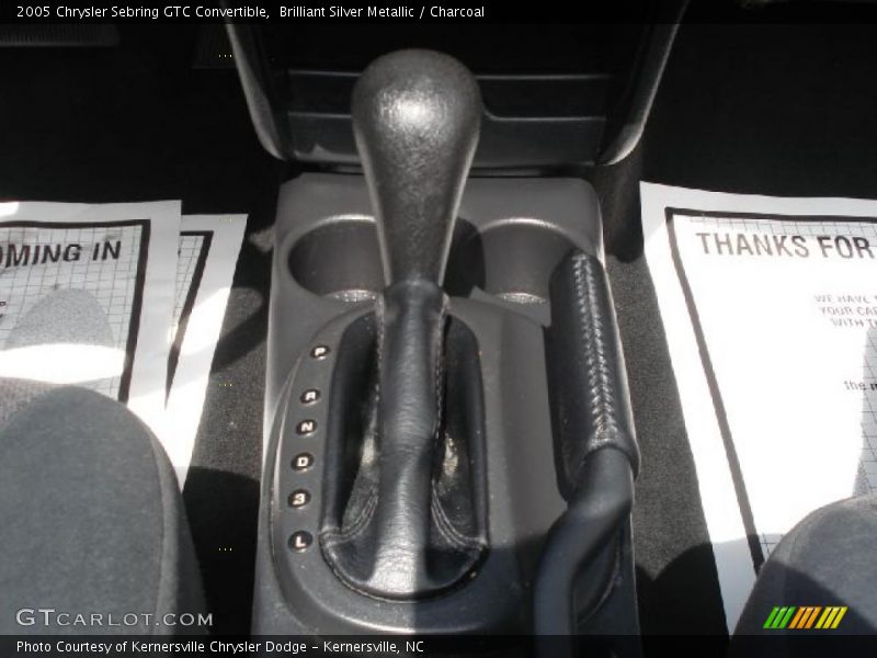  2005 Sebring GTC Convertible 4 Speed Automatic Shifter