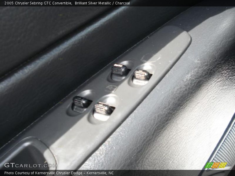 Brilliant Silver Metallic / Charcoal 2005 Chrysler Sebring GTC Convertible