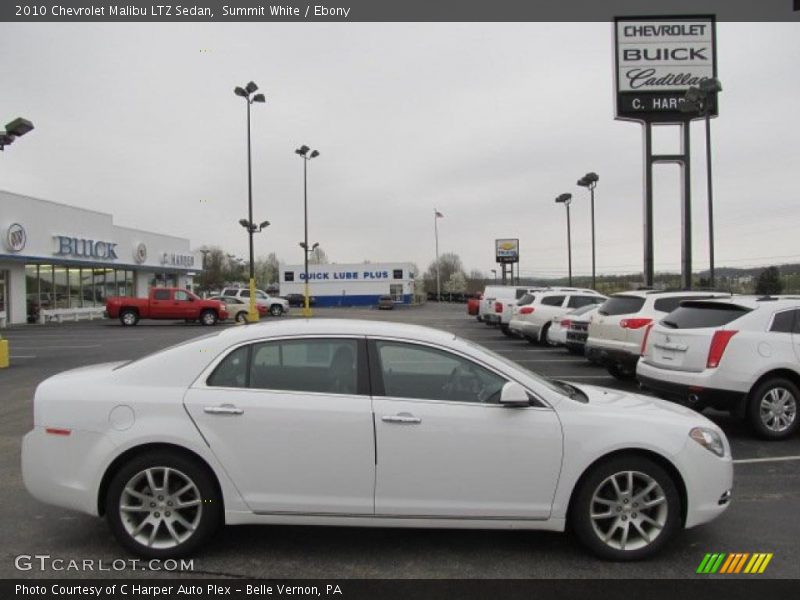 Summit White / Ebony 2010 Chevrolet Malibu LTZ Sedan