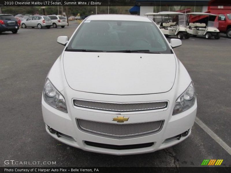 Summit White / Ebony 2010 Chevrolet Malibu LTZ Sedan