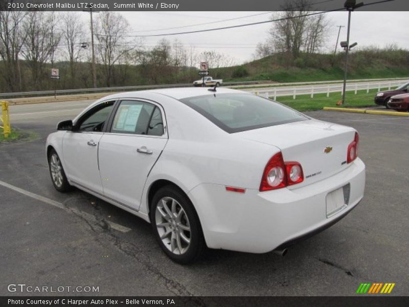 Summit White / Ebony 2010 Chevrolet Malibu LTZ Sedan