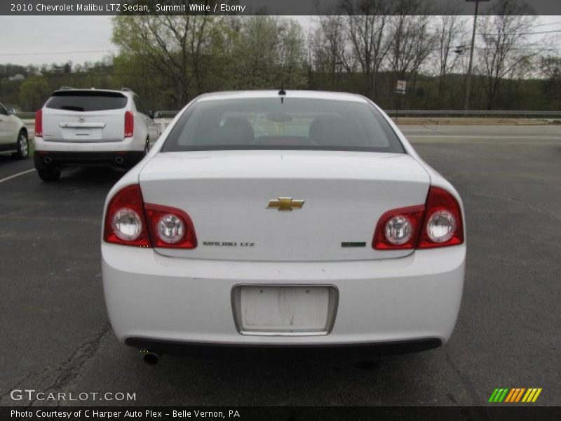 Summit White / Ebony 2010 Chevrolet Malibu LTZ Sedan