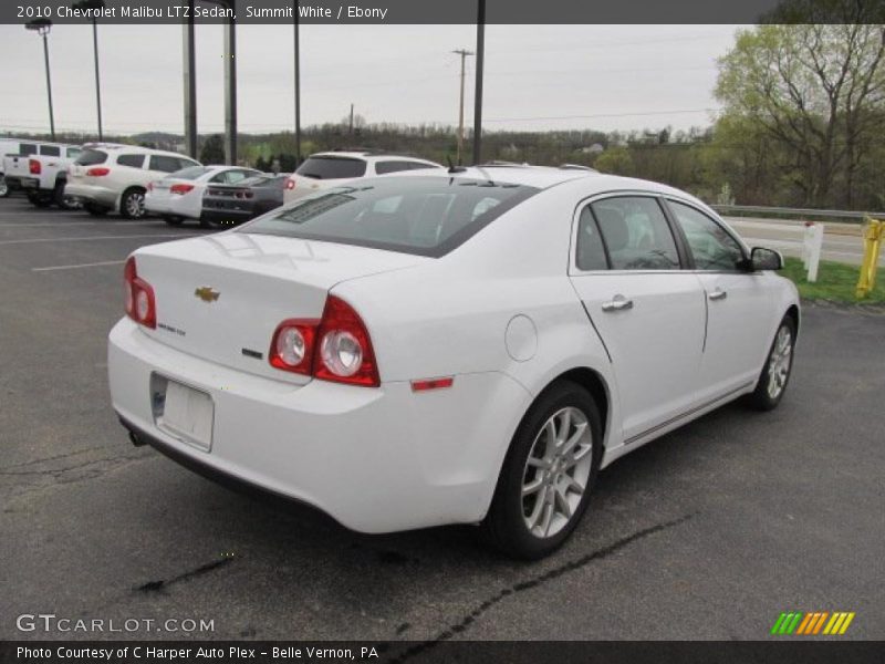 Summit White / Ebony 2010 Chevrolet Malibu LTZ Sedan