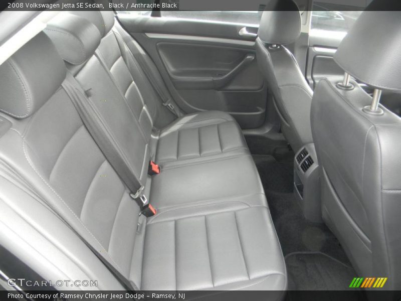 Black / Anthracite Black 2008 Volkswagen Jetta SE Sedan