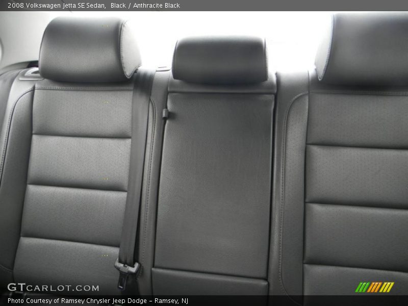 Black / Anthracite Black 2008 Volkswagen Jetta SE Sedan