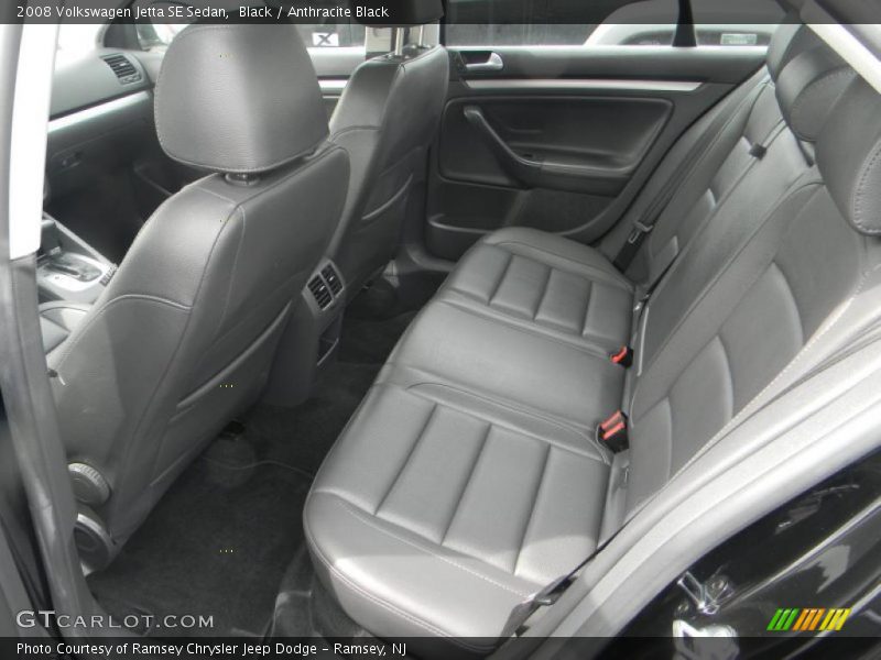 Black / Anthracite Black 2008 Volkswagen Jetta SE Sedan