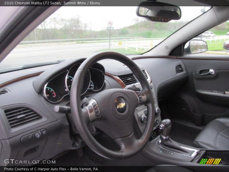 Summit White / Ebony 2010 Chevrolet Malibu LTZ Sedan