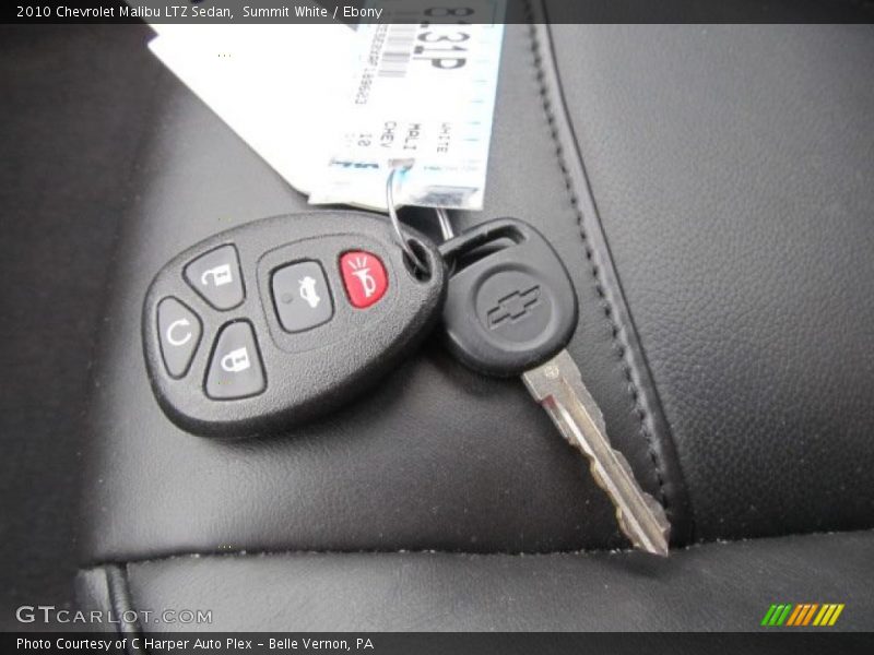 Summit White / Ebony 2010 Chevrolet Malibu LTZ Sedan