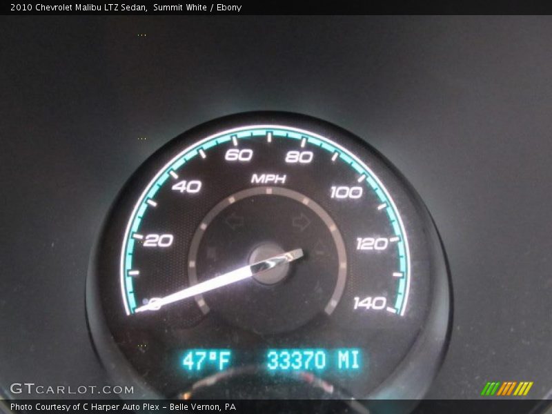 Summit White / Ebony 2010 Chevrolet Malibu LTZ Sedan