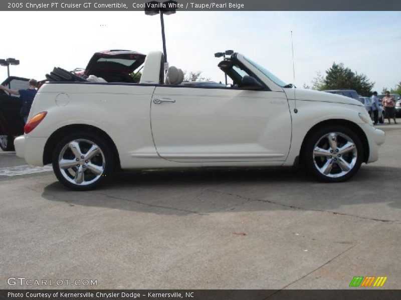  2005 PT Cruiser GT Convertible Cool Vanilla White