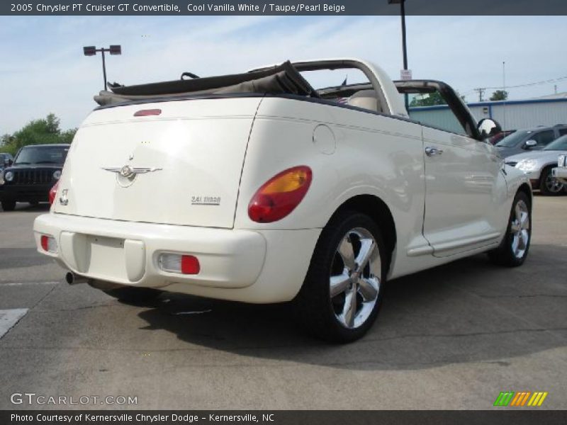 Cool Vanilla White / Taupe/Pearl Beige 2005 Chrysler PT Cruiser GT Convertible