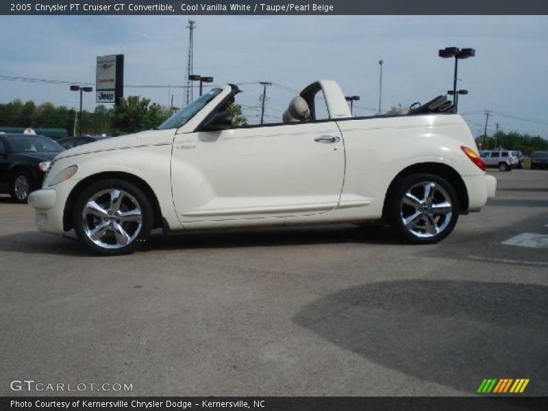  2005 PT Cruiser GT Convertible Cool Vanilla White