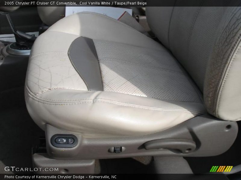 Cool Vanilla White / Taupe/Pearl Beige 2005 Chrysler PT Cruiser GT Convertible