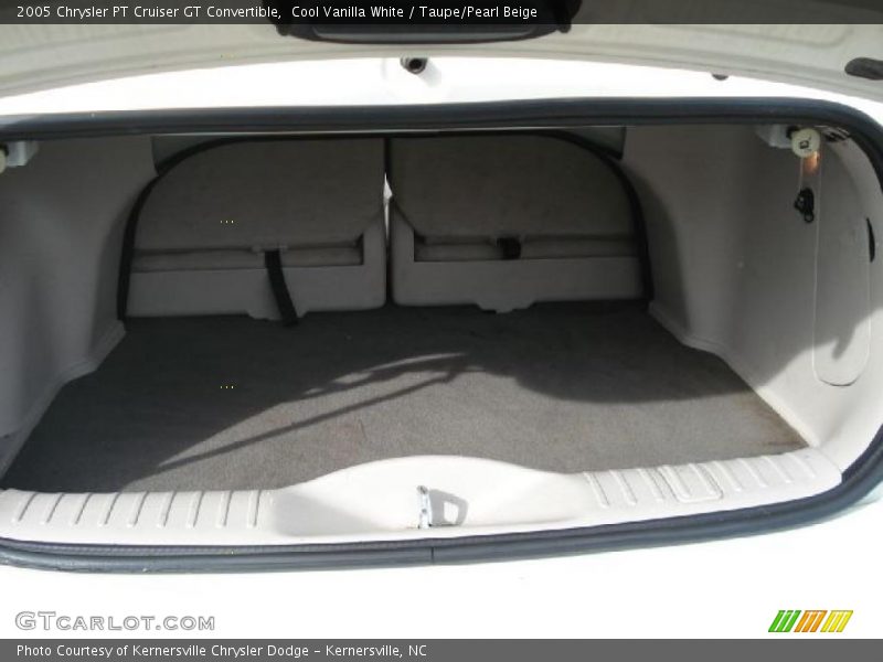 Cool Vanilla White / Taupe/Pearl Beige 2005 Chrysler PT Cruiser GT Convertible