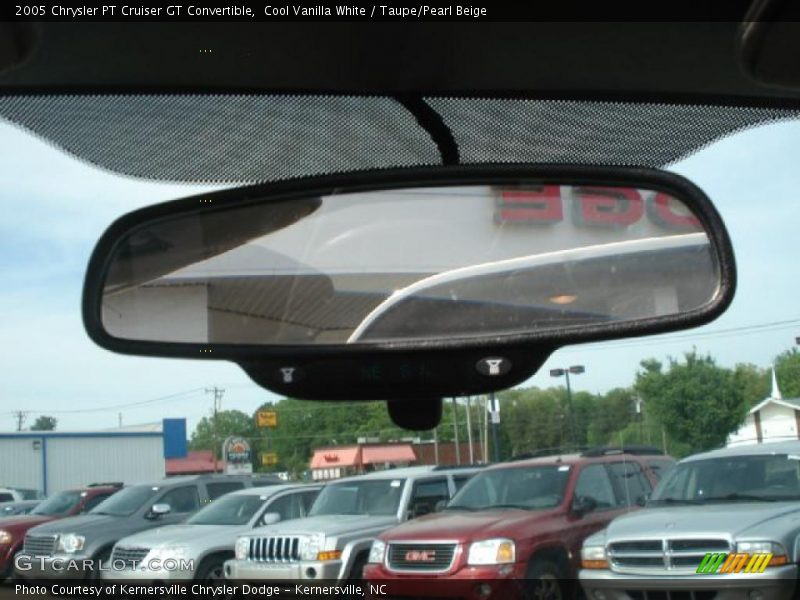 Cool Vanilla White / Taupe/Pearl Beige 2005 Chrysler PT Cruiser GT Convertible