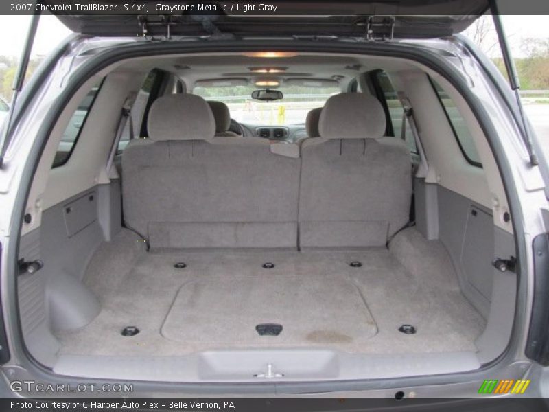 Graystone Metallic / Light Gray 2007 Chevrolet TrailBlazer LS 4x4