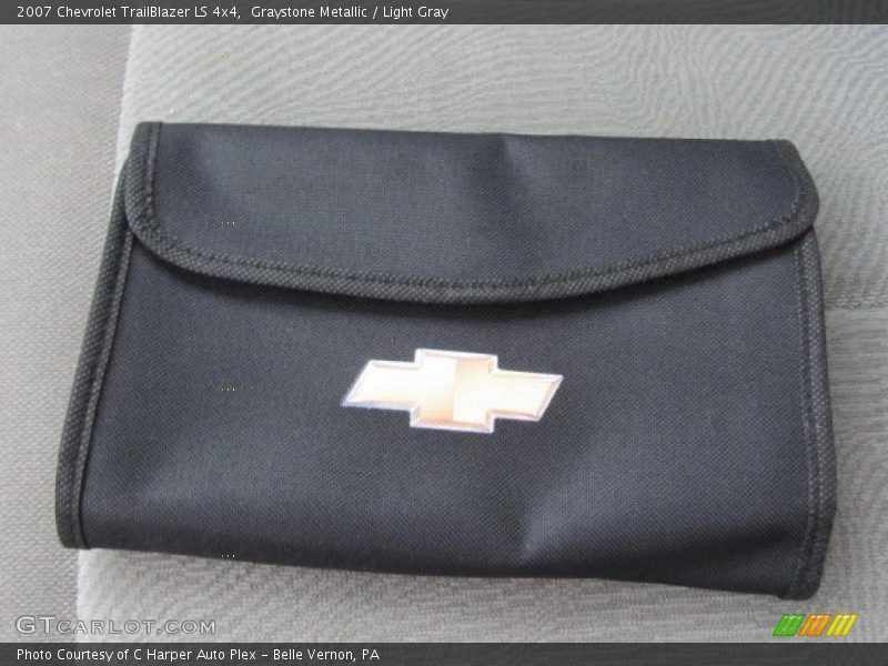 Graystone Metallic / Light Gray 2007 Chevrolet TrailBlazer LS 4x4