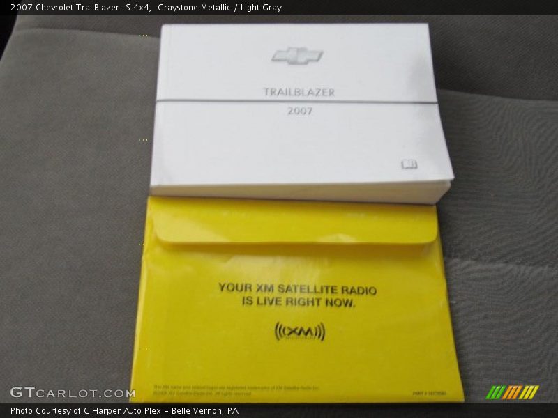 Graystone Metallic / Light Gray 2007 Chevrolet TrailBlazer LS 4x4