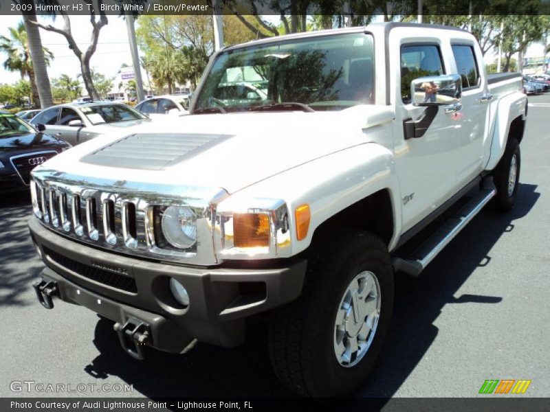 Birch White / Ebony/Pewter 2009 Hummer H3 T