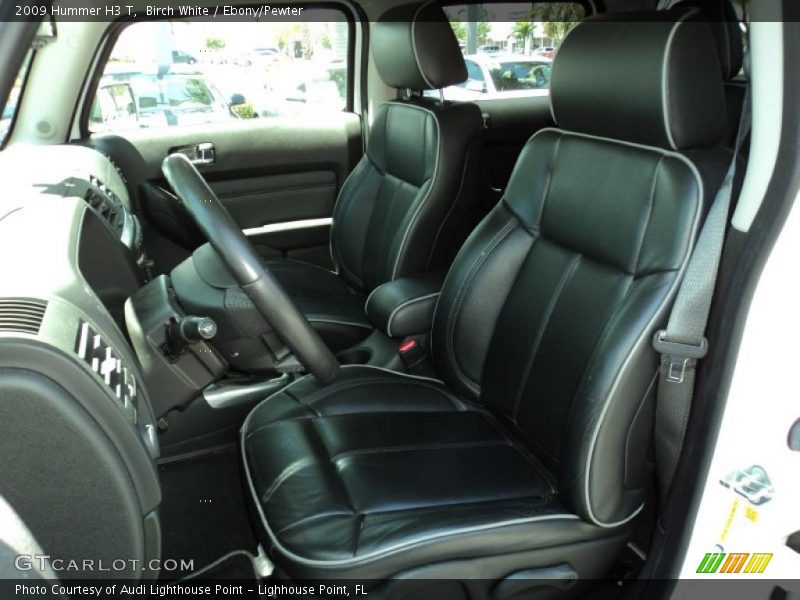  2009 H3 T Ebony/Pewter Interior