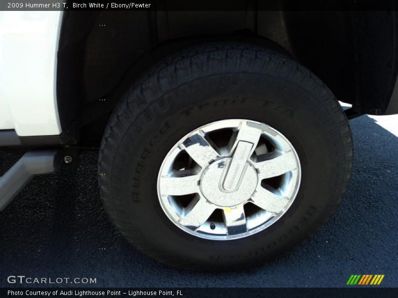 Birch White / Ebony/Pewter 2009 Hummer H3 T