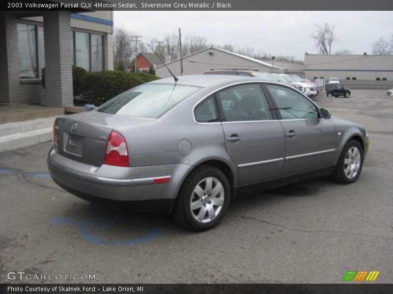 Silverstone Grey Metallic / Black 2003 Volkswagen Passat GLX 4Motion Sedan