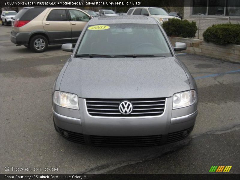 Silverstone Grey Metallic / Black 2003 Volkswagen Passat GLX 4Motion Sedan