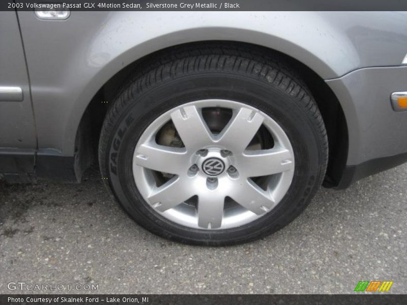 Silverstone Grey Metallic / Black 2003 Volkswagen Passat GLX 4Motion Sedan